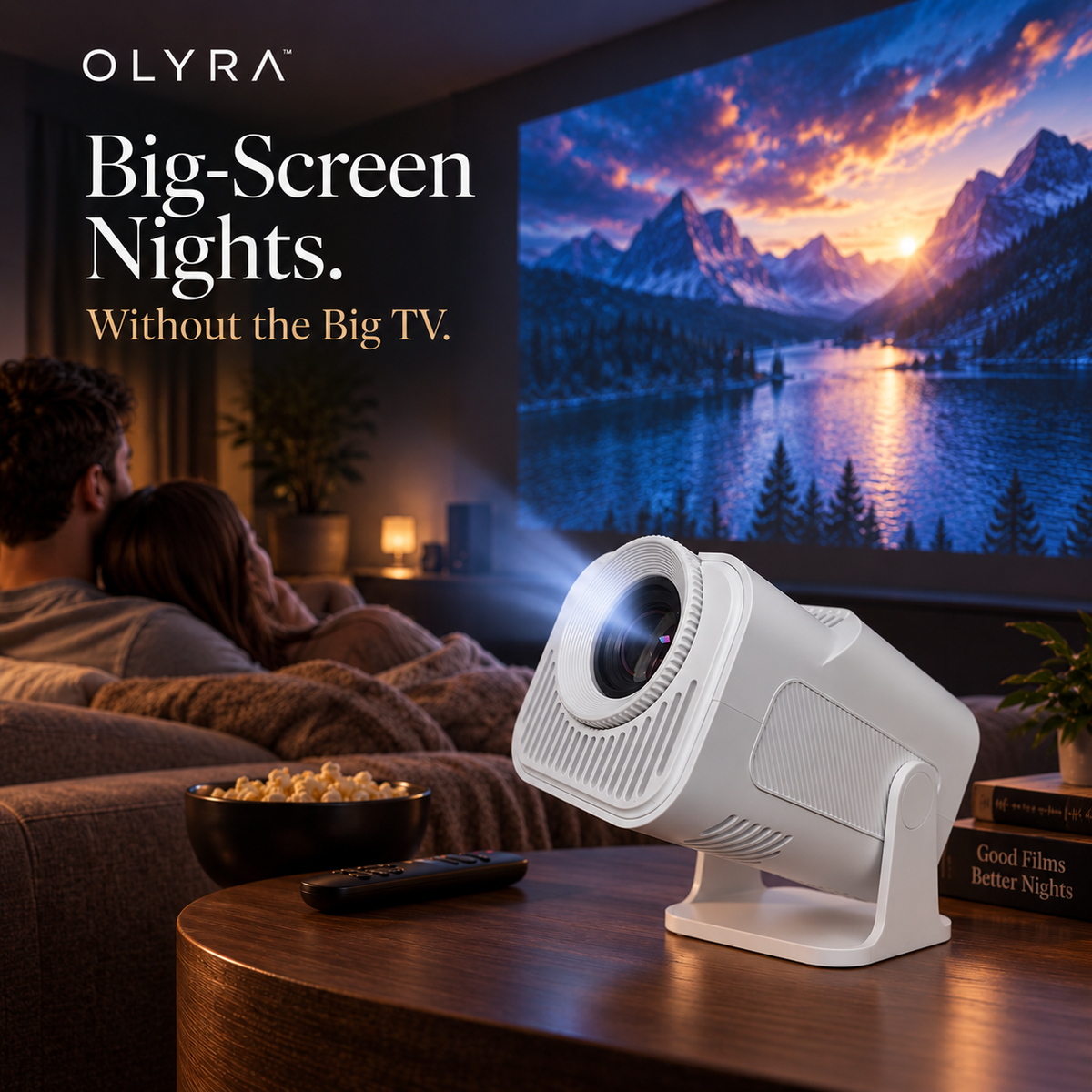 Olyra Premier™ 4K Ultra Projector