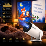 Portable HD Projector with Phone Casting