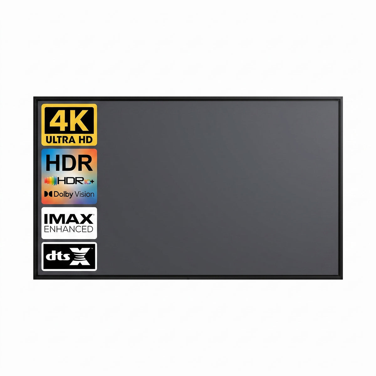 Foldable Projection Screen 100 Inch 16:9