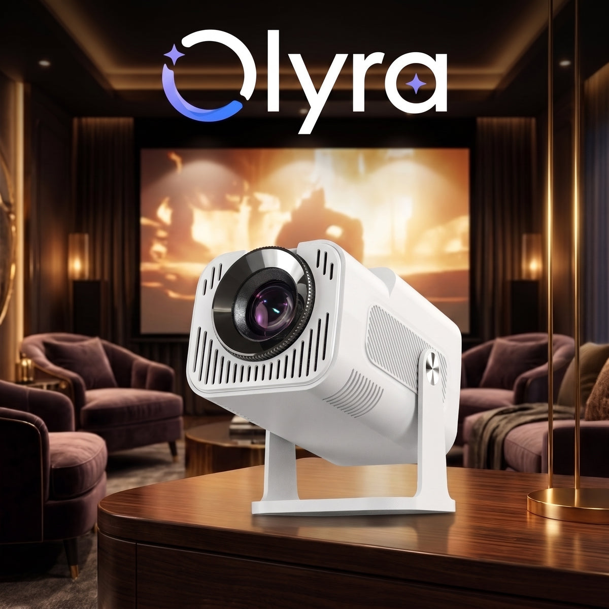 Olyra Premier™ 4K Ultra Projector